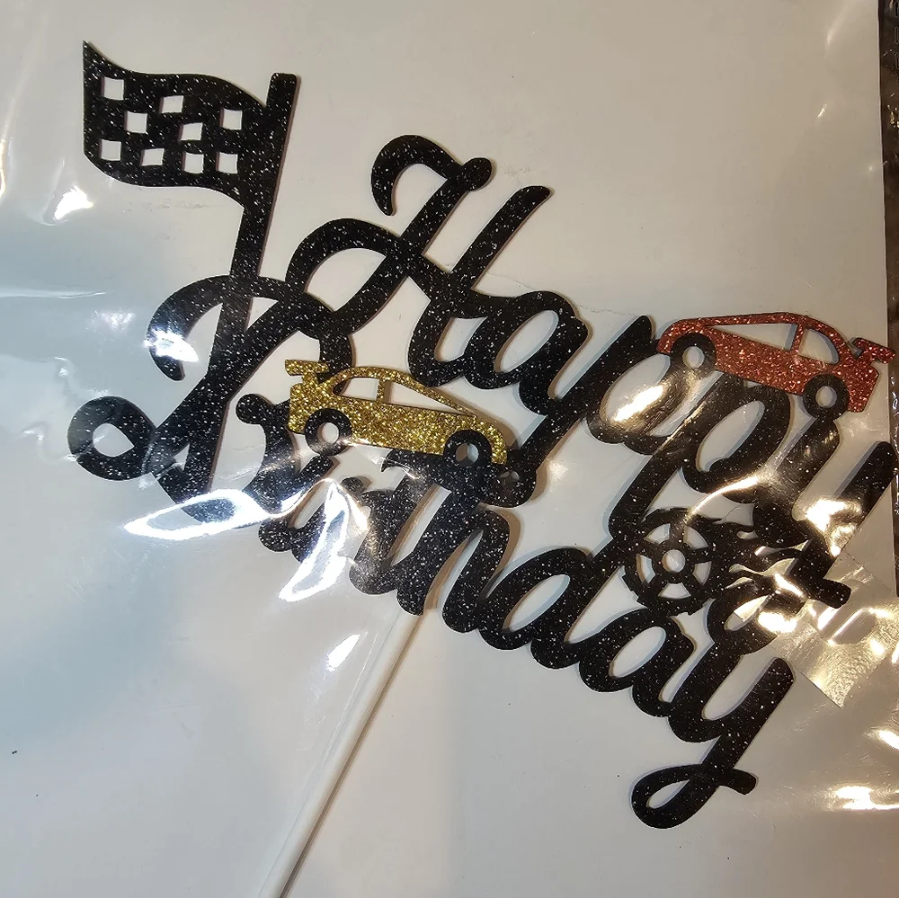 Happy Birthday Cake Topper